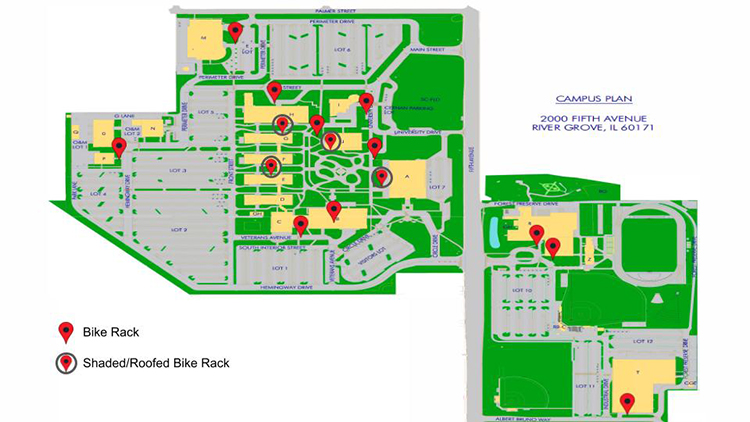 Bike Rack Location Map Bike Rack Location Map Image