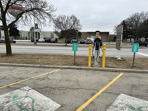 EV Charging Station Electric Vehicle Charging Stations Photo on Triton Campus